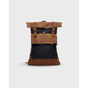 Classic rolltop <b>bags</b> for <b>men</b> featuring minimal structure stylish design and functional use for casual or <b>travel</b> needs - Product Image 6