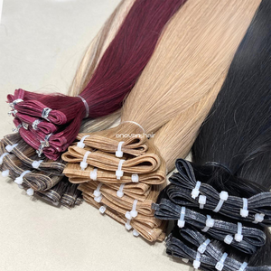 Extensions de cheveux humains professionnelles en trame utilisant des cheveux vietnamiens et une technique slave pour une beauté naturelle - Product Image 5