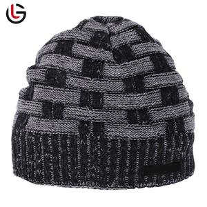 Usine directe personnalisé unisexe 100% laine Jacquard chapeau d'hiver bonnet avec motif de caractère pour vêtements de plage - Product Image 5