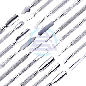 Empujador de Cutículas de Acero Inoxidable de Doble Extremo, Removedor de Piel Muerta para Pedicura, Manicura, Herramienta de Limpieza de Uñas, Venta al por Mayor - Product Image 5