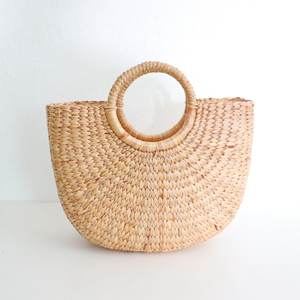 Sac en jacinthe d'eau, sacs tissés de haute qualité, vente en gros, sac à main pour femmes fait à la main, prix compétitif - Product Image 5