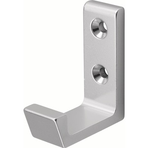 Metal <b>Wall</b> Hook with Single Hook 41mm and 47mm Hooks by HERMETA - Product Image 1