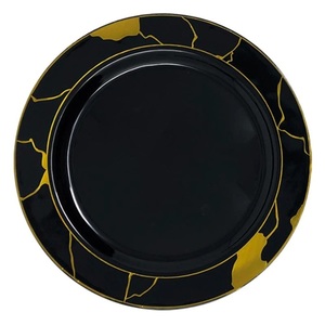 Cena DE BODA u ocasión especial decoración de fiesta Catering cargador placa para placa de cargador decorativa hecha a mano redondeada - Product Image 2