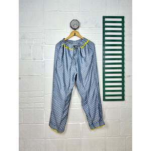 Langes ODM Sustainable <b>Summer</b> Casual Woven <b>Pyjama</b> Set with Recycled Silk Lightweight Breathable 2-Piece Nightwear - Product Image 3