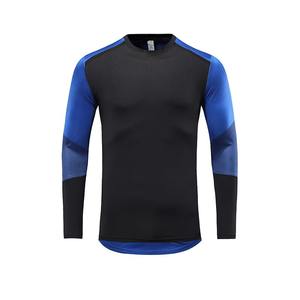 Venta al por mayor Hombres Running Sports Gym wear Compresión manga completa Camiseta Slim fitted Ejercicio Active Wear Camisetas - Product Image 6