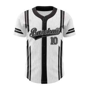 Camiseta Deportiva de Béisbol con Cuello en V para Hombre, Camisetas con Botones Completos, Transpirables, Antibacterianas, con Estampado Sublimado, Nombre del Jugador, Equipo Personalizado - Product Image 1