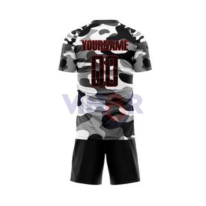 Prix de gros 2025 uniforme de football costume de football personnalisé sublimé 100% uniforme de football en polyester pour unisexe OEM ODM entretenu - Product Image 3
