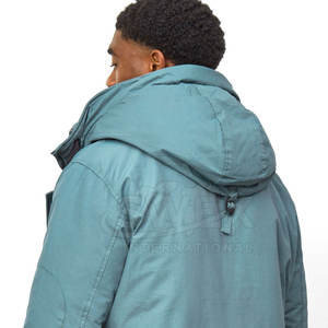 Parka classique pour homme, fabriqué dans les meilleurs matériaux, service OEM, design classique, port confortable, faible MOQ - Product Image 4