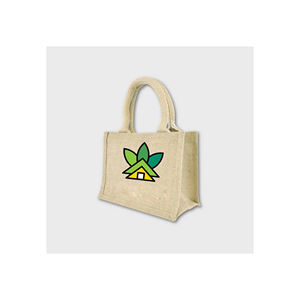 Bolsas de yute promocionales personalizadas eco reutilizables duraderas biodegradables al por mayor regalo corporativo elegante suministro de almacenamiento - Product Image 2