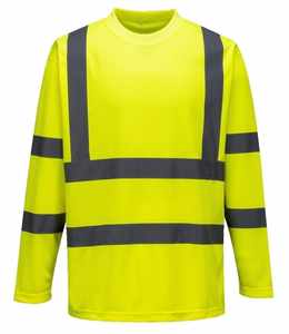 Camisa de uniforme de trabajo de hombre de manga larga de alta visibilidad personalizada Chaleco de construcción de seguridad reflectante ropa de trabajo de nailon con soporte de logotipo - Product Image 1