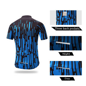 Conjunto de Uniforme de Ciclismo Profesional Personalizado, Pantalones Cortos de Jersey de Ciclismo de Alta Elasticidad, Transpirable, Tallas Grandes Disponibles, Logotipo Personalizado OEM - Product Image 4