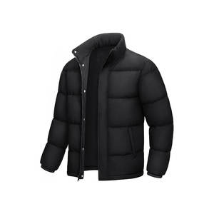 Men's Bubble Jacket Unisex <b>Winter</b> <b>Wear</b> with Stand Collar Best Quality Latest Design - Product Image 6
