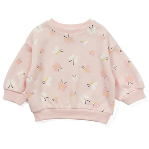 Sweat-shirt unisexe en coton doux pour bébé tout-petit tenue tricotée respirante décontracté fabricant OEM pull à blocs de couleurs design - Product Image 5
