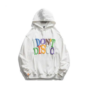 2025 Vintage lavé acide lavage multicolore à capuche mode poche bouffée impression à capuche automne et hiver tricoté sweats à capuche amples - Product Image 3