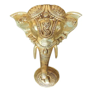 รูปปั้นหัวสัตว์ติดผนังทำจากโลหะที่สวยงามชิ้นส่วนตกแต่งสำเร็จรูปสำหรับห้องใดก็ได้ในราคาขายส่ง - Product Image 5