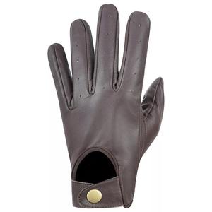 Gants de conducteur en cuir de vachette premium personnalisés en gros pour la conduite de camions lourds prix d'usine à bas prix en gros - Product Image 5
