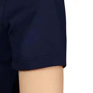 Top Corto de Punto de Algodón para Mujer, Logotipo Personalizable, Cuello Alto, Estilo Casual Ecológico, Múltiples Colores, Primavera, OEM - Product Image 6