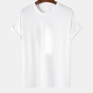 Camiseta de Hombre 100% Algodón, Lisa, Teñida, Cómoda, Talla Grande, Informal, Transpirable, Ecológica y Económica - Product Image 1