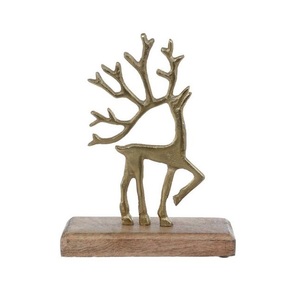 Soportes con logotipo Decoración de mesa de Navidad para el hogar Anillo de Reno de metal Banquete DE BODA Mesa de hotel Navidad - Product Image 3