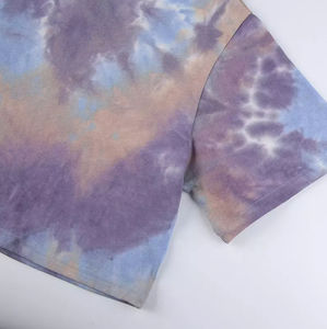 Crop Top Women 2026 Summer Breathable Jersey Print Spandex/Polyester Loose Casual Thin V-neck Short Sleeve T-Shirt - Product Image 4