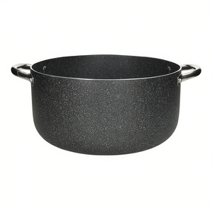 Casserole en aluminium antiadhésive Tognana (28 cm) BIG FAMILY Gris, pour soupes et bouillons, pour grandes familles, modèle WX75808BIFA - Product Image 3