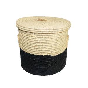 Precio de fábrica de calidad personalizada Cuerda de algodón grande Cuerda de almacenamiento Cestas tejidas Asas Modernas destacadas para cestas de almacenamiento - Product Image 6