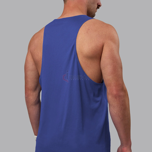 Custom Logo <b>Men</b> Gym Tank Top 100% Cotton Quick Dry Sleeveless Fitness <b>Muscle</b> Workout Running <b>Vest</b> Sportswear Manufacturer - Product Image 1