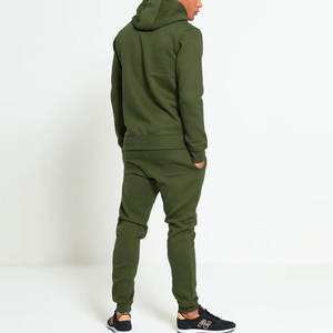 Conjunto de chándal de hombre fabricante de Pakistán talla grande color sólido conjunto de chándal de hombre calle alta salida de fábrica - Product Image 3