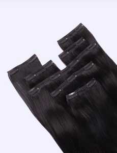 MEJORES CUTÍCULAS VIRGEN REMY CABEZA COMPLETA EXTENSIONES DE CABELLO SIN ENGRANOS PRE UNIDADO RAW SILKY STRAIGHT WAVE TEMPLE MAQUETAS DE CABELLO LARGO - Product Image 5