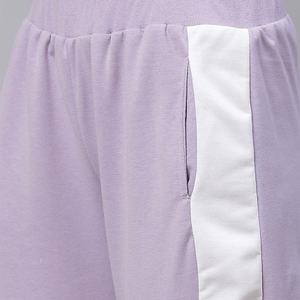 2025 Women's Loose Fit Two-Piece Sports <b>Sweatshirt</b> Set Solid Colour sweat suit Fleece for Autumn Winter Half <b>Zip</b>-up Sports wear - Product Image 6