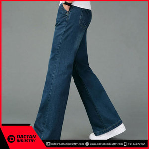Pakistan Manufacturer <b>Men</b> <b>Flared</b> <b>Jeans</b> Pant High Quality Made <b>Men</b> <b>Flared</b> Pant Low Moq <b>Men</b> <b>Flared</b> <b>Jeans</b> - Product Image 6