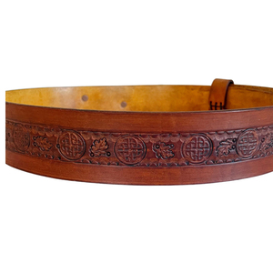 Cinturones de Cuero para Kilts Escoceses de Alta Gama para Hombre, Productos de Alta Calidad, Servicio OEM, Venta al Por Mayor - Product Image 2