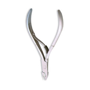 Pince à cuticules à ressort unique professionnelle en acier inoxydable avec poignée en papier personnalisé Logo et emballage - Product Image 4