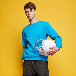 Sudaderas básicas mezcladas de algodón de alta calidad de manga larga con estampado en relieve personalizado - Product Image 2