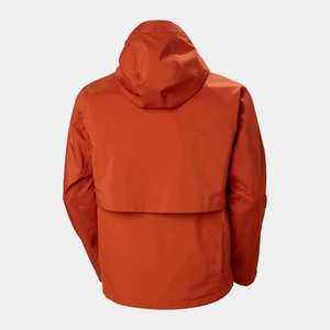 Fabricación personalizada impermeable chaqueta de pista de lluvia poliéster nailon alta calidad cremallera completa pista de lluvia chaqueta cortavientos hombres - Product Image 2