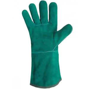 Guantes de Trabajo Industriales Reflectantes 100% Poliéster, Guantes de Cuero Vacuno Resistentes al Calor, Ropa de Seguridad Reflectante - Product Image 5