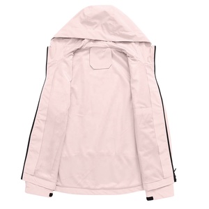 Wholesale Pure Color 100% Polyester Breathable <b>Waterproof</b> <b>Warm</b> and Wear Resistant Softshell Jacket Men Outdoor Softshell - Product Image 5