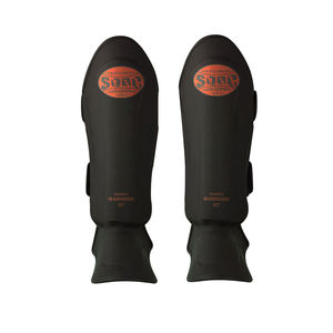 Entrenamiento Boxeo Espinillera de alta calidad Cómodo Hombres Mujeres Boxeo Espinilleras Logotipo personalizado Impresión Pu Cuero ShinGuard - Product Image 1