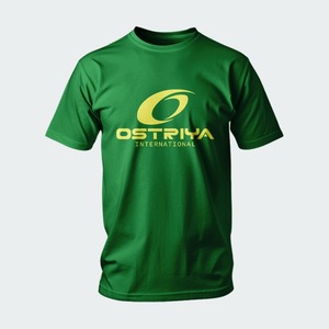 T-shirt décontracté à manches courtes pour homme en polyester/coton de qualité supérieure, col rond, logo imprimé par sublimation sur le devant, respirant et à séchage rapide - Product Image 2