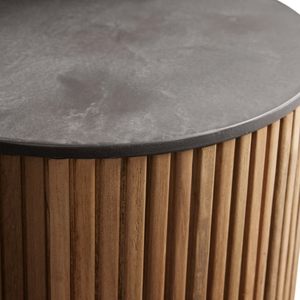 Mesa de centro para restaurantes, cafeterías hechas de madera de teca respetuosa con el medio ambiente, estilo moderno, muebles duraderos para sala de estar - Product Image 6