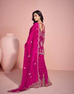 ปากีสถานซาลวาร์คาเมซแฟชั่นล่าสุดขายดีในขนาดต่างๆจากอินเดีย - Product Image 6