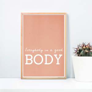 Tout le monde est un bon exemple de body art imprimé sur papier - Product Image 2