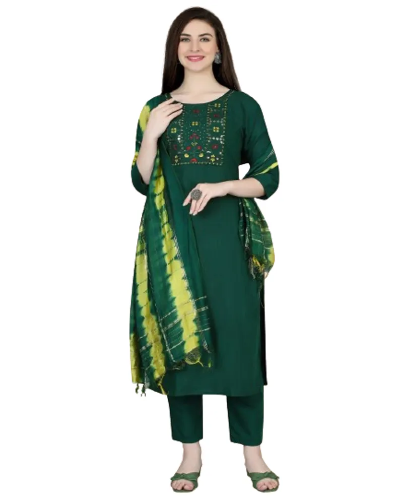 High on Demand Latest Designer Light Weight Rayon Kurti For Ladies Available at Wholesale Price From India