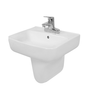 Évier mural Salle de bain Vanité Comptoirs Échantillon Design Art Bassin Lavabo Main Céramique/Porcelaine Prêt À Expédier - Product Image 2