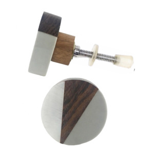 Tiradores de madera de cuerno de hueso de latón antiguo moderno Tiradores para armarios cocina cajón puerta baño sala de estar armario uso - Product Image 2