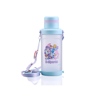 1200ml Nuevo estilo Patrón de dibujos animados Botella de agua Portátil Niños lindos Beber Botella de agua de plástico - Product Image 1