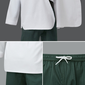 Uniforme de Taekwondo para hombre al por mayor logotipo personalizado tela transpirable traje de artes marciales para entrenamiento y lucha de Karate - Product Image 5