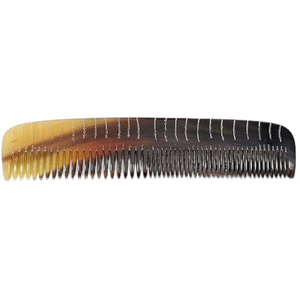 Peigne à cheveux en corne de buffle multicolore fait à la main Peigne de salon en agate durable Style de mode Dernière conception - Product Image 3