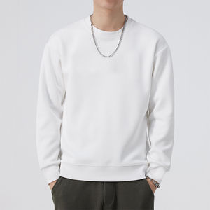 เสื้อสเวตเตอร์ของผู้ชายผ้าฝ้ายรุ่นเฮฟวี่เวตคอตตอนลายนูน3D ตามสั่งพิมพ์โลโก้ตามสั่ง100% - Product Image 5