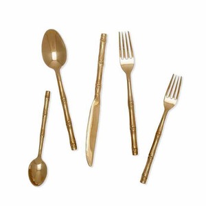Luxury Wholesale Wedding Flatware Stainless Steel <b>Spoons</b> Forks Knife Customized Cutlery Set for Dinnerware and Party Usage - Product Image 1